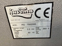 Huvema hu 75x2000 bandschuurmachine - afbeelding 3 van  3