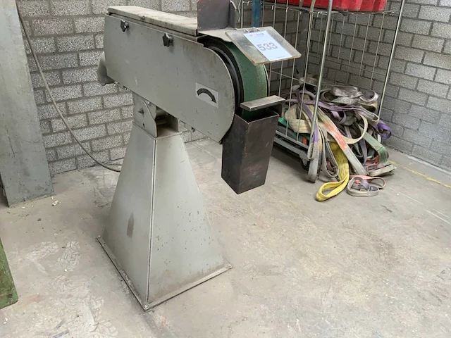 Huvema hu 75x2000 z bandschuurmachine - afbeelding 1 van  6