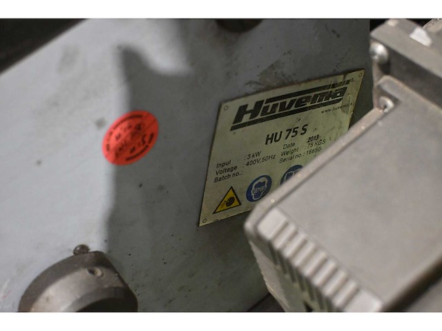 Huvema hu75 s bandschuurmachine - afbeelding 4 van  4