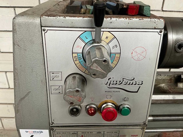 Huvema hu920 universele draaibank - afbeelding 6 van  14