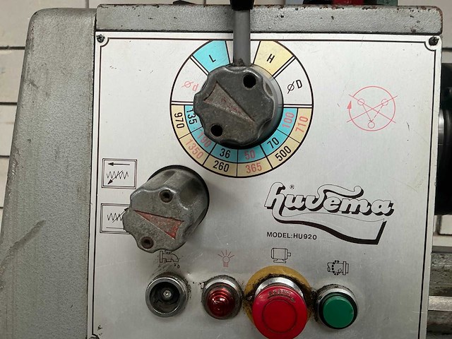 Huvema hu920 universele draaibank - afbeelding 1 van  1