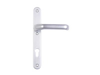 Hvn - ovaalschild massief schild - op 6011-bi pz92 ev1 - deurbeslag (6x) - afbeelding 1 van  3