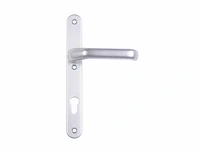 Hvn - ovaalschild massief schild - op 6011-bi pz92 ev1 - deurbeslag (6x)