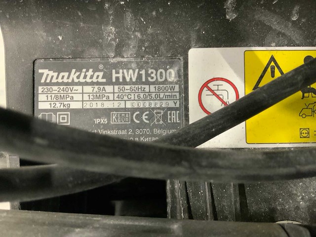 Hw1300 hogedrukreiniger inclusief diverse accessoires - afbeelding 4 van  8