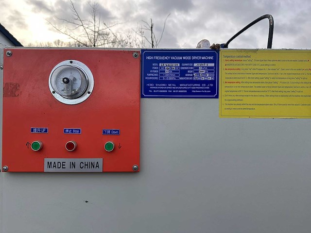 Hx vhaibo dx vacuum droogkamer 5m hout kd oven. - afbeelding 4 van  22