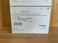 Hyapro overall met capuchon (100x) - afbeelding 2 van  5
