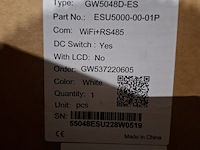 Hybride omvormer goodwe, gw5048d-es - afbeelding 3 van  3