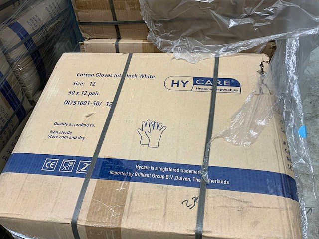 Hycare cotton gloves (1260x) - afbeelding 4 van  6