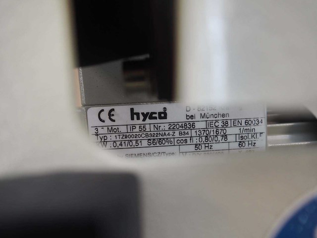 Hyco - ml-348-d37-sa - vacuum diaphragm pump (4x) - afbeelding 5 van  8
