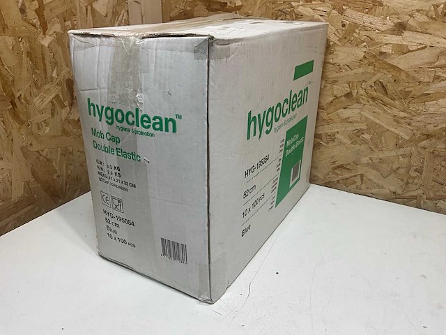 Hycoclean 195054 haarnet blauw 52cm (1000x) - afbeelding 1 van  2
