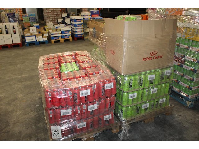 Hydratation drink prime in diverse smaken op 2 pallets. tht verlopen. - afbeelding 2 van  2