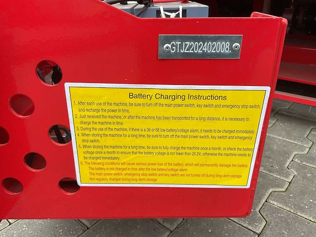 Hydraulic lift platform - xe-10 - hoogwerker - afbeelding 5 van  12