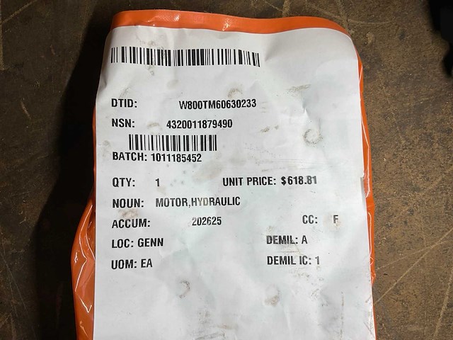 Hydraulic motor - afbeelding 3 van  3