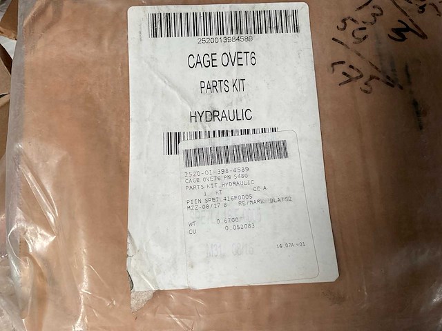 Hydraulic parts kit (20x) - afbeelding 3 van  5