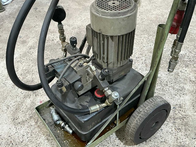 Hydrauliek afpers-set - afbeelding 2 van  2