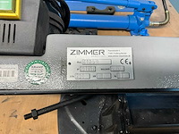 Hydrauliek pers & bandzaagmachine op transportkar - afbeelding 11 van  11