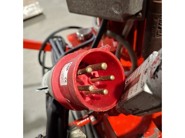 Hydrauliek unit verrijdbaar , unit, elektrisch, rood - afbeelding 4 van  13