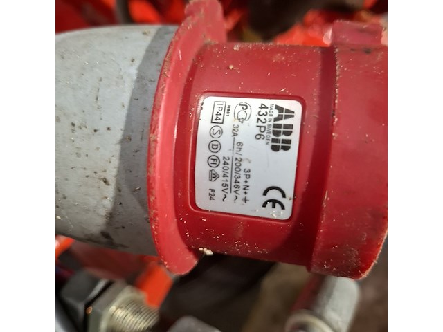 Hydrauliek unit verrijdbaar , unit, elektrisch, rood - afbeelding 5 van  13