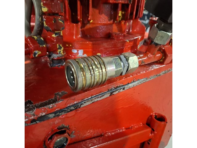 Hydrauliek unit verrijdbaar , unit, elektrisch, rood - afbeelding 9 van  13