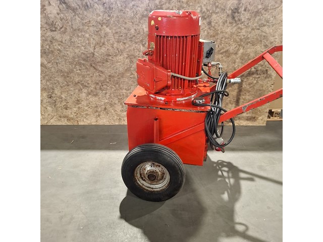 Hydrauliek unit verrijdbaar , unit, elektrisch, rood - afbeelding 11 van  13