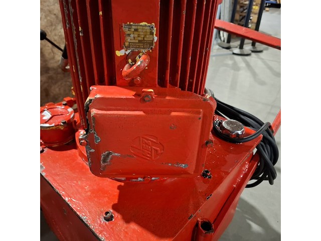 Hydrauliek unit verrijdbaar , unit, elektrisch, rood - afbeelding 12 van  13