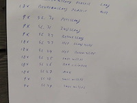 Hydrauliekset (9x) - afbeelding 6 van  9