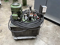 Hydrauliekunit met pomp en ventielblok - afbeelding 2 van  6