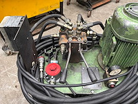 Hydrauliekunit met pomp en ventielblok - afbeelding 5 van  6