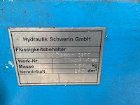 Hydraulik schwerin - hydraulic power unit - 1992 - afbeelding 3 van  13