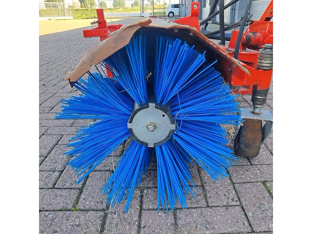 Hydraulisch aangedreven rolbezem, hako, fkm-cm 2000, rood - afbeelding 4 van  21