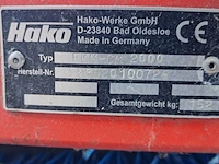 Hydraulisch aangedreven rolbezem, hako, fkm-cm 2000, rood - afbeelding 8 van  21