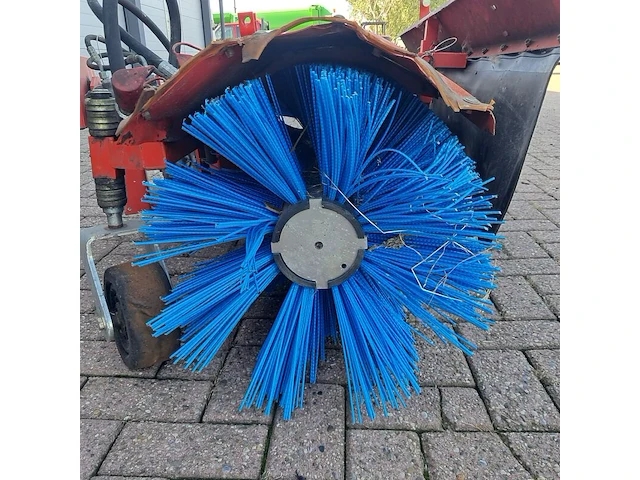 Hydraulisch aangedreven rolbezem, hako, fkm-cm 2000, rood - afbeelding 19 van  21