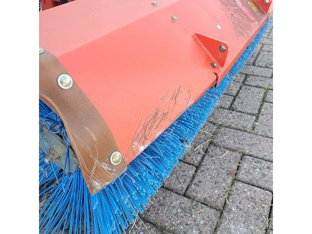 Hydraulisch aangedreven rolbezem, hako, fkm, rood - afbeelding 2 van  20