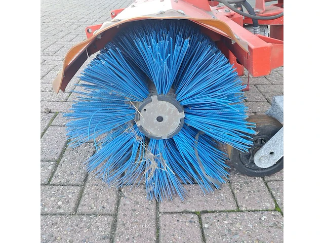 Hydraulisch aangedreven rolbezem, hako, fkm, rood - afbeelding 4 van  20