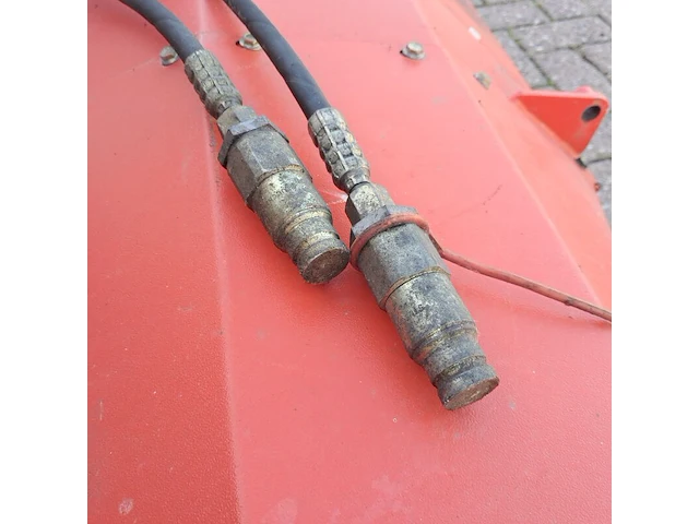 Hydraulisch aangedreven rolbezem, hako, fkm, rood - afbeelding 11 van  20