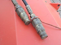 Hydraulisch aangedreven rolbezem, hako, fkm, rood - afbeelding 11 van  20