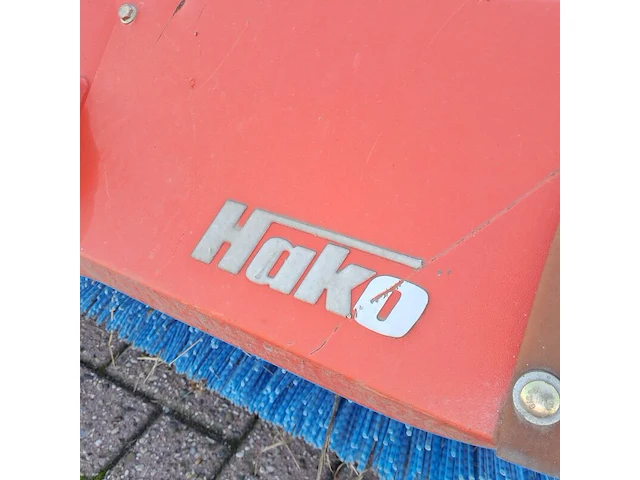 Hydraulisch aangedreven rolbezem, hako, fkm, rood - afbeelding 14 van  20