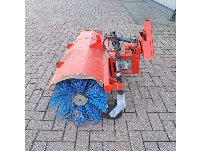 Hydraulisch aangedreven rolbezem, hako, fkm, rood - afbeelding 15 van  20
