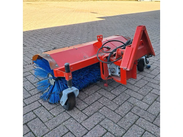 Hydraulisch aangedreven rolbezem, hako, fkm, rood - afbeelding 16 van  20