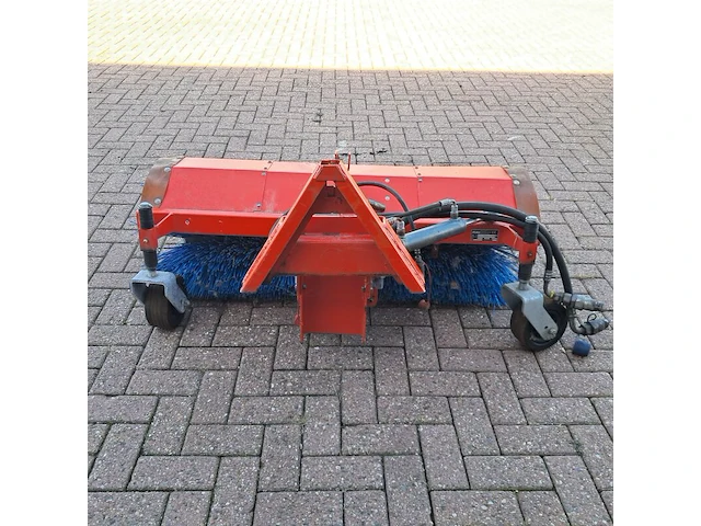 Hydraulisch aangedreven rolbezem, hako, fkm, rood - afbeelding 17 van  20