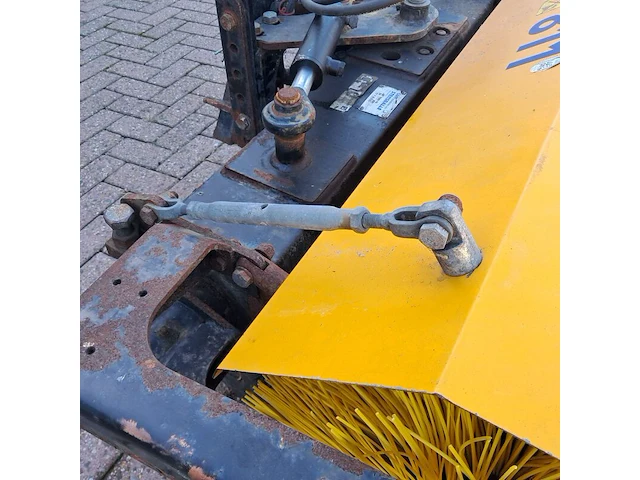Hydraulisch aangedreven rolbezem, schuitemaker, hf 1500 pa, geel - afbeelding 3 van  24
