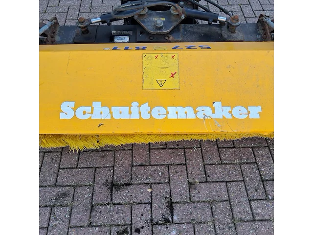 Hydraulisch aangedreven rolbezem, schuitemaker, hf 1500 pa, geel - afbeelding 5 van  24