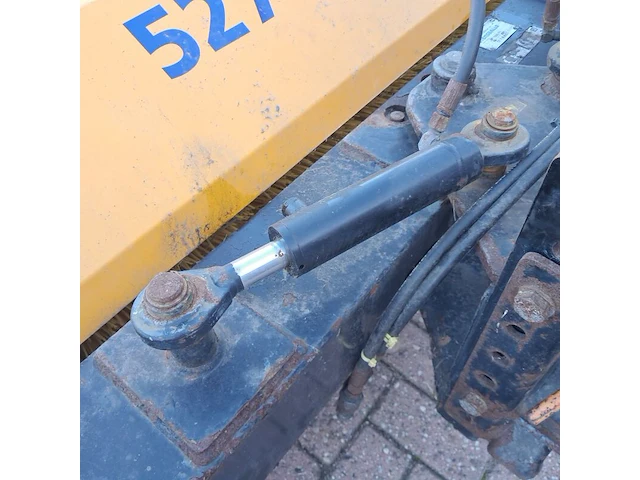 Hydraulisch aangedreven rolbezem, schuitemaker, hf 1500 pa, geel - afbeelding 10 van  24