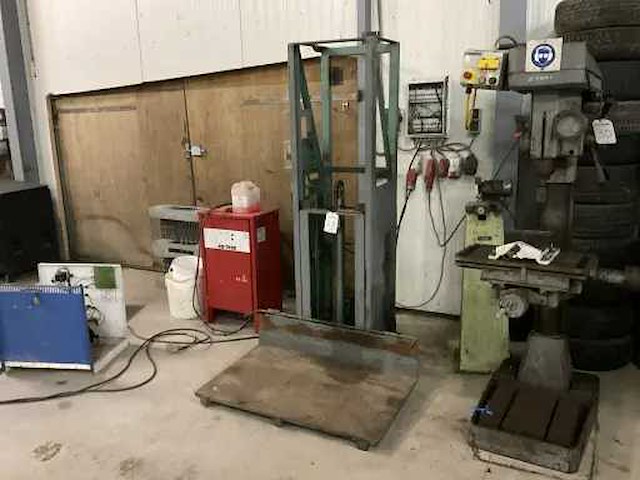 Hydraulisch hefplateau - afbeelding 2 van  6