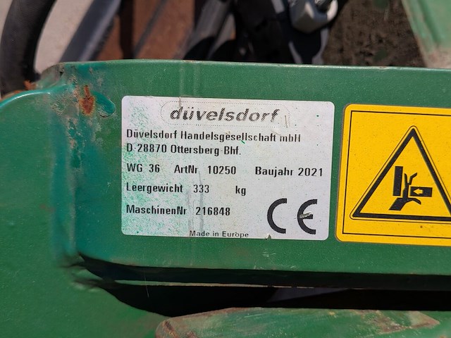 Hydraulisch schuifblad, düvelsdorf, wg 36, 2021 - afbeelding 7 van  15
