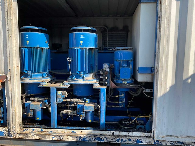 Hydraulische aggregaat in zeecontainer - afbeelding 13 van  15