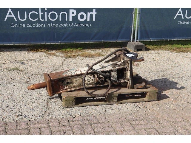 Hydraulische breekhamer met beitel dehaco cw10 - afbeelding 1 van  1
