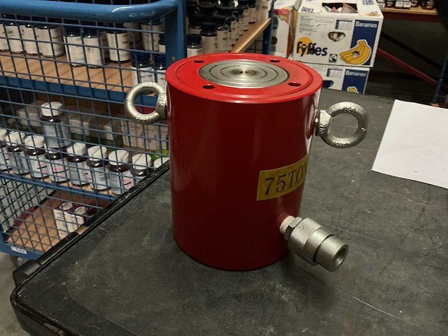 Hydraulische cilinder 75 ton - afbeelding 1 van  2
