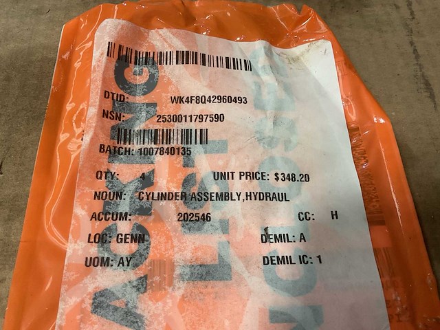 Hydraulische cylinder assembly - afbeelding 5 van  5