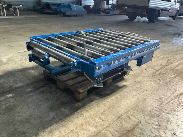 Hydraulische draaiplateau met rollenbaan - afbeelding 4 van  10